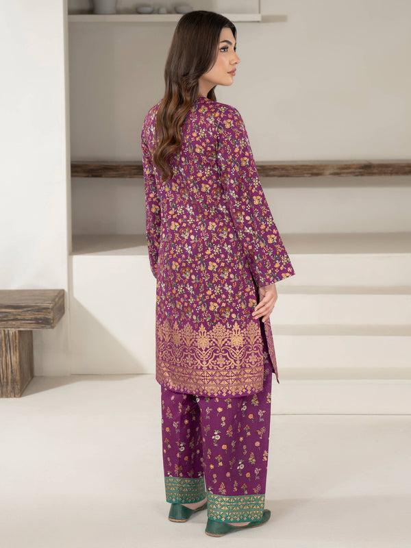 Limelight 2 Piece Khaddar Suit-Paste Print (Unstitched)