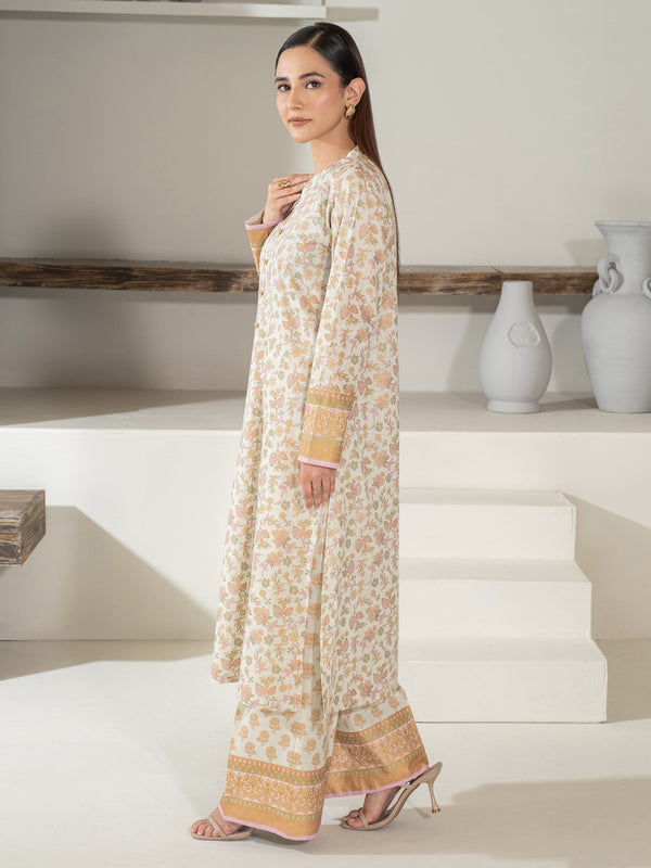 Limelight 2 Piece Khaddar Suit-Paste Print (Unstitched)