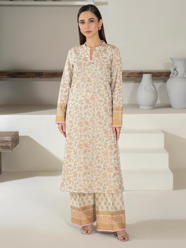 limelight 2 Piece Khaddar Suit-Paste Print (Unstitched)