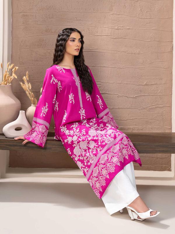 Limelight 2 Piece Khaddar Suit-Paste Print (Unstitched)