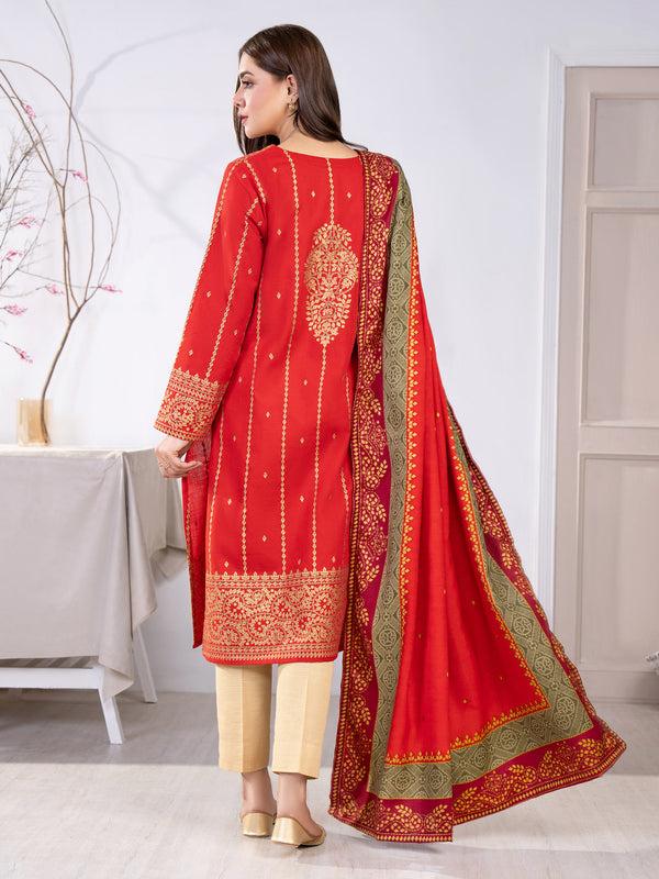 Limelight 2 Piece Khaddar Suit-Paste Print(Unstitched)