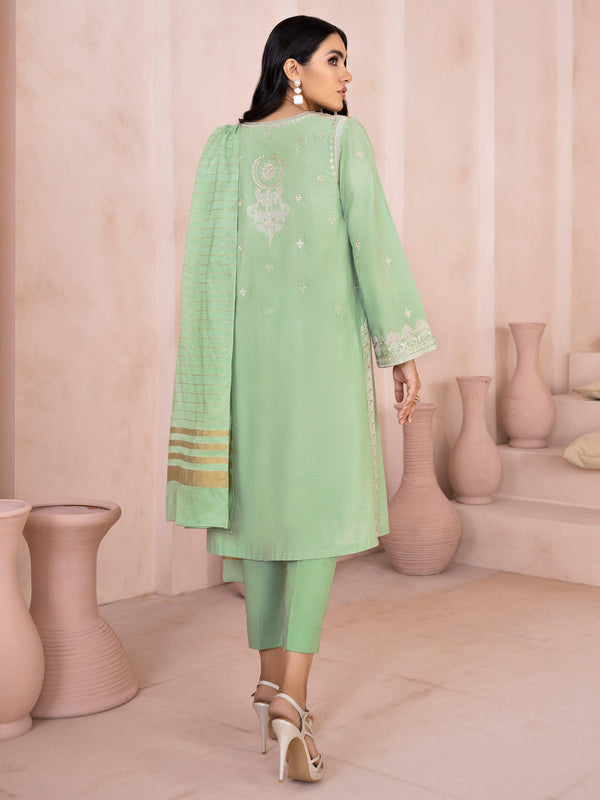 Limelight 2 Piece Winter Cotton Suit-Embroidered (Unstitched)