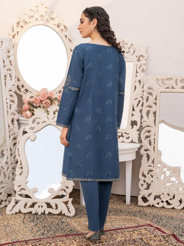 Limelight 2 Piece Winter Cotton Suit-Embroidered (Unstitched)