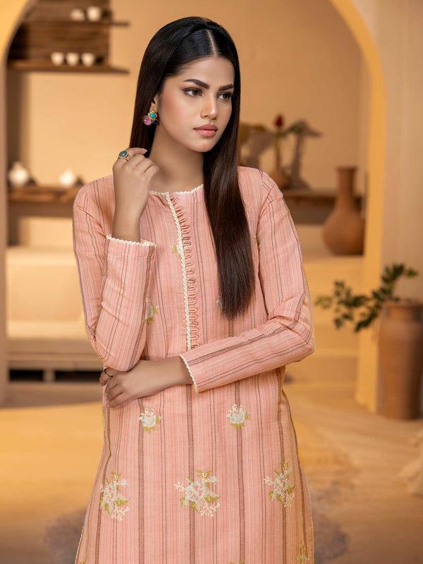 Limelight 2 Piece Yarn Dyed Suit-Embroidered (Unstitched)