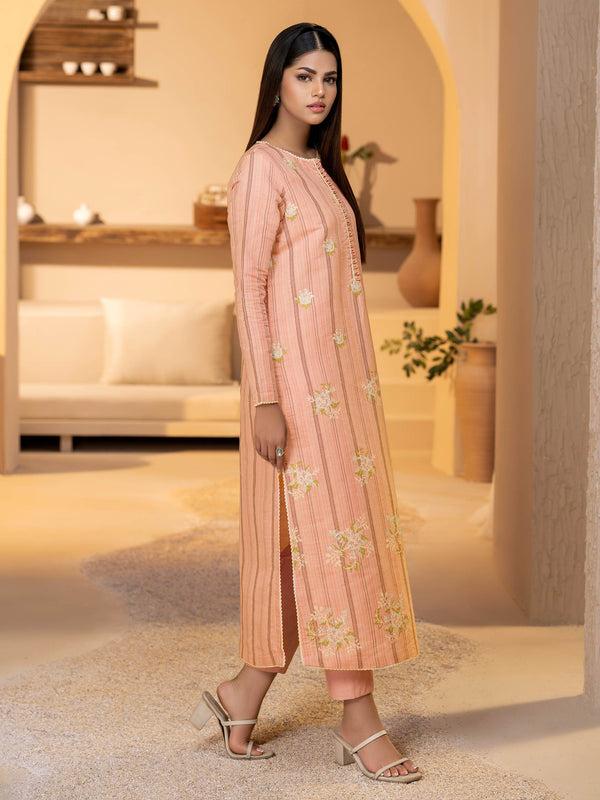 Limelight 2 Piece Yarn Dyed Suit-Embroidered (Unstitched)