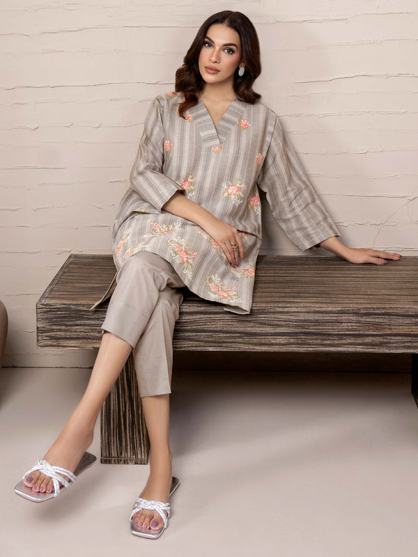 limelight 2 Piece Yarn Dyed Suit-Embroidered (Unstitched)