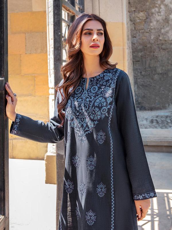 Limelight 2 Piece Yarn Dyed Suit-Embroidered (Unstitched)