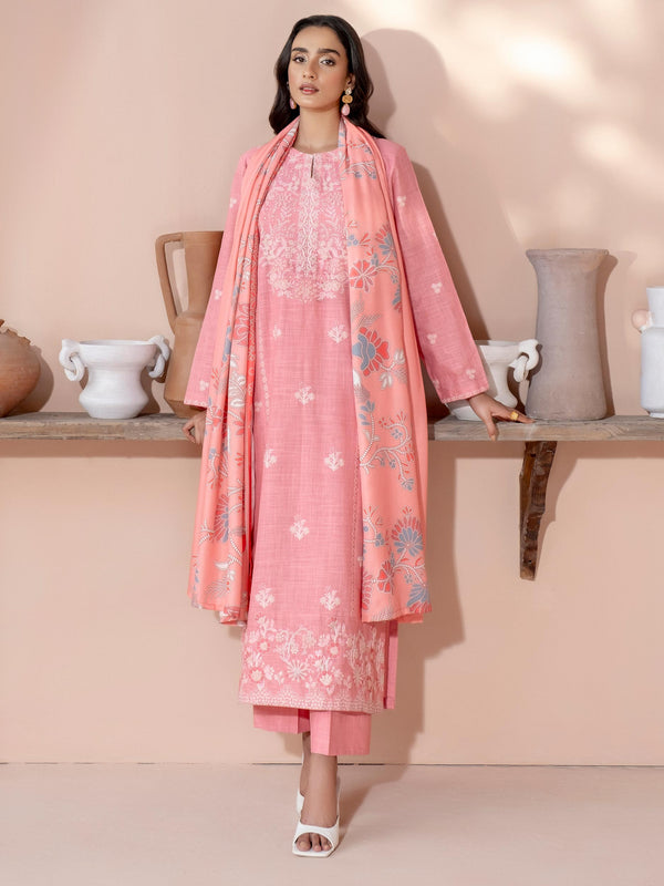 limelight 3 Piece Khaddar Suit-Embroidered (Unstitched)