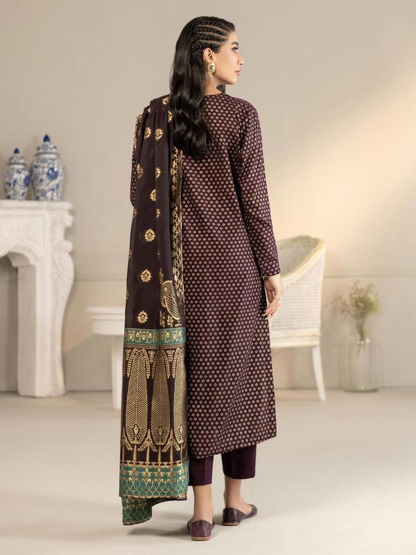 Limelight 3 Piece Khaddar Suit-Embroidered(Unstitched)