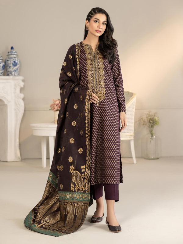 limelight 3 Piece Khaddar Suit-Embroidered(Unstitched)