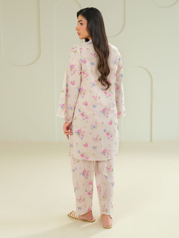 Limelight Khaddar Shirt-Printed (Unstitched) Off White