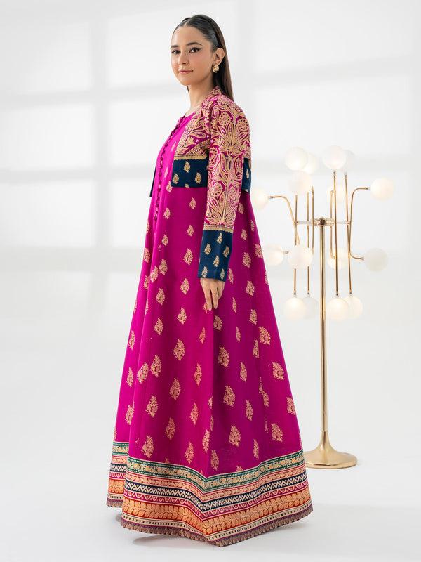 Limelight Khaddar Shirt With Bolero-Paste Print (Pret)