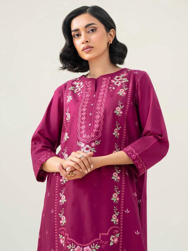 limelight 2 Piece Cambric Suit-Embroidered (Pret)