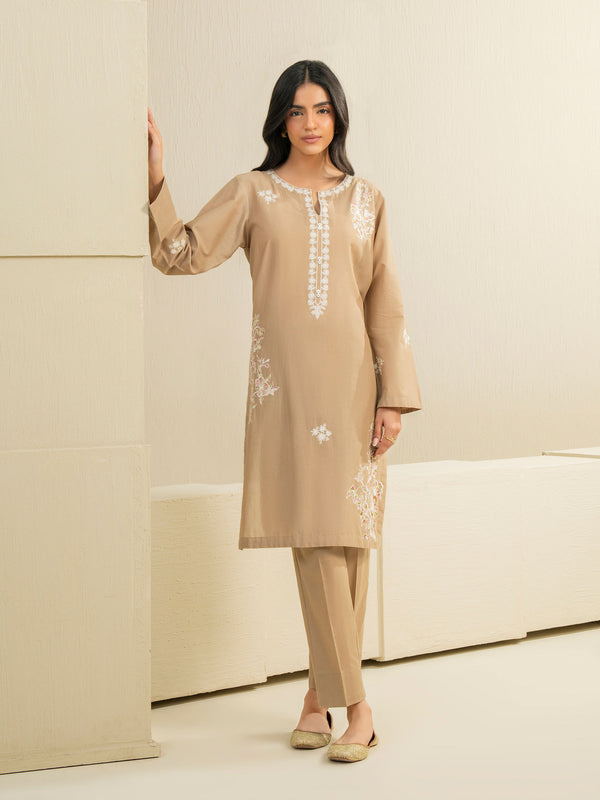 limelight 2 Piece Cambric Suit-Embroidered (Pret)
