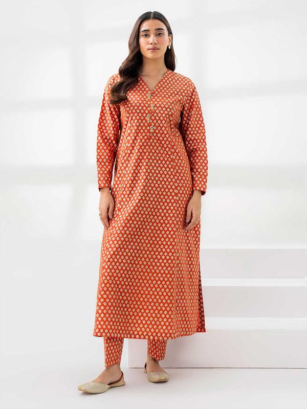 Limelight 2 Piece Cambric Suit-Paste Print (Pret)