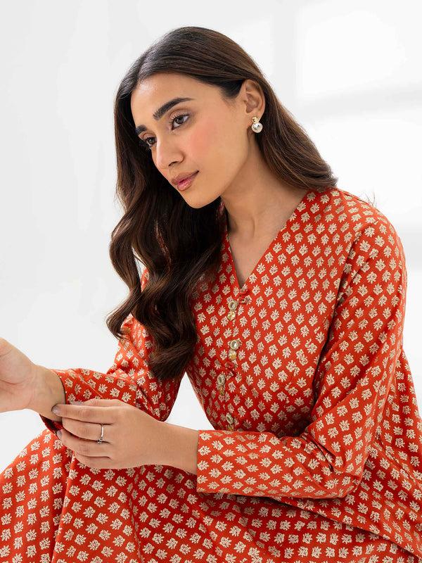 Limelight 2 Piece Cambric Suit-Paste Print (Pret)