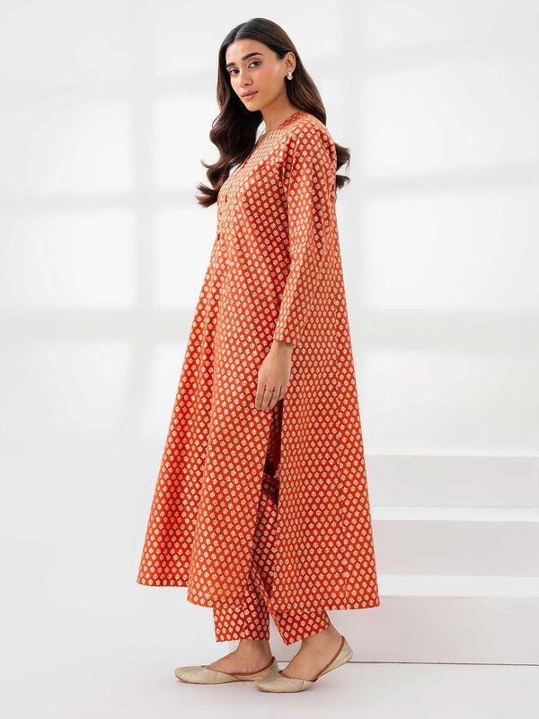 Limelight 2 Piece Cambric Suit-Paste Print (Pret)