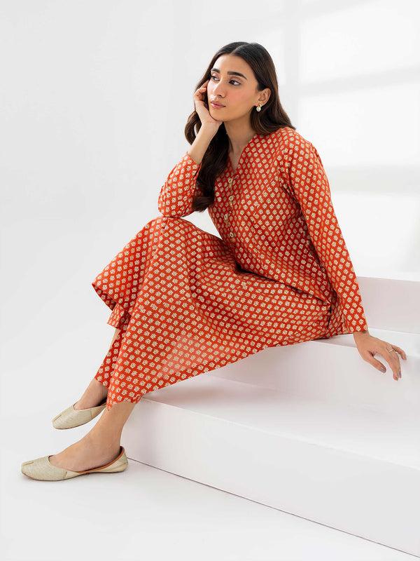 limelight 2 Piece Cambric Suit-Paste Print (Pret)