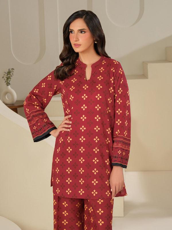 Limelight 2 Piece Cambric Suit-Printed (Unstitched)