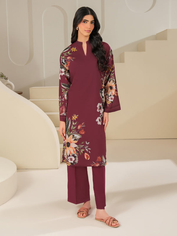 Limelight 2 Piece Cambric Suit-Printed (Unstitched)