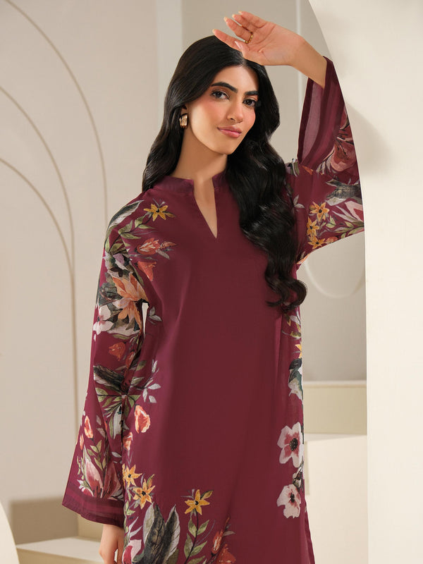 Limelight 2 Piece Cambric Suit-Printed (Unstitched)