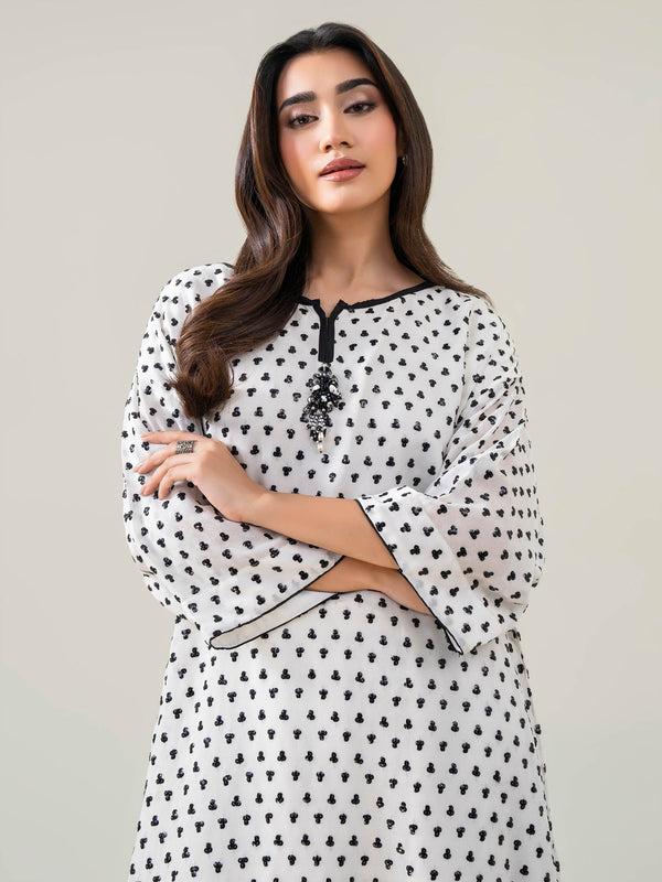 Limelight 2 Piece Chiffon Suit-Printed (Pret)