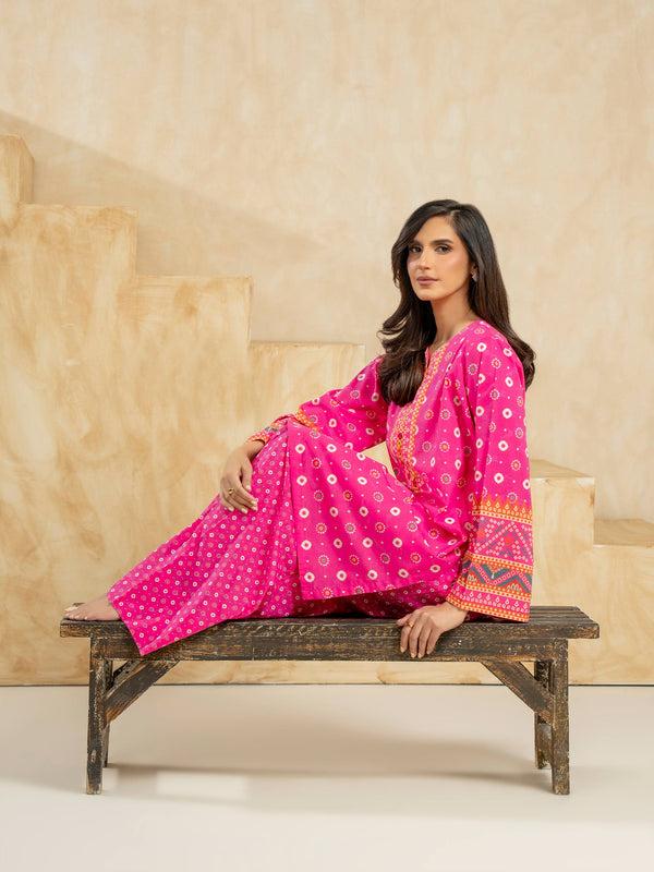 Limelight 2 Piece Cotton Suit-Printed (Pret)