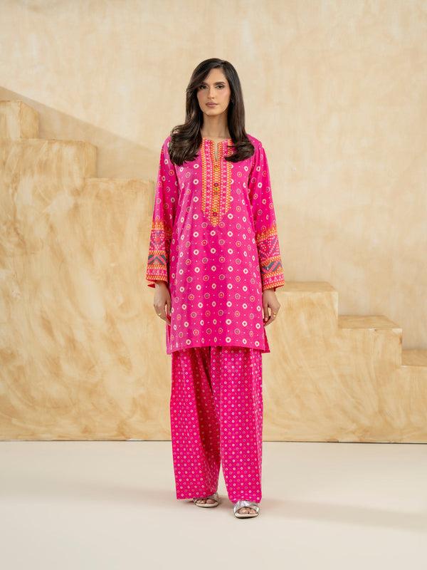 limelight 2 Piece Cotton Suit-Printed (Pret)