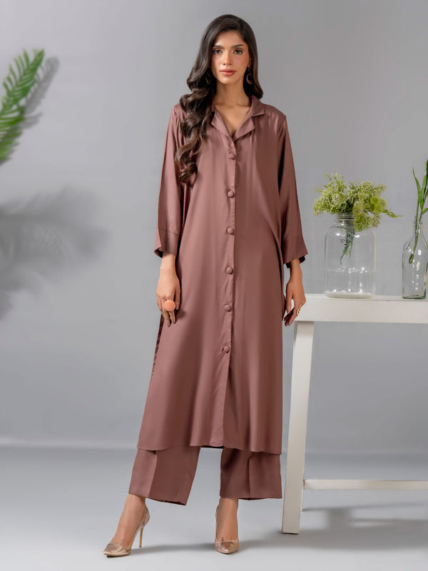 limelight 2 Piece Crepe Suit-Dyed (Pret)