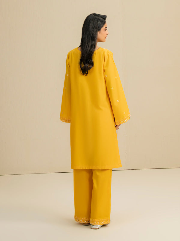 Limelight 2 Piece Dobby Suit-Embroidered (Pret)