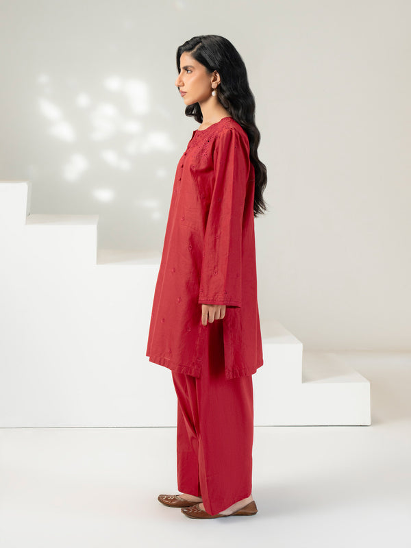 Limelight 2 Piece Dobby Suit-Embroidered (Pret)