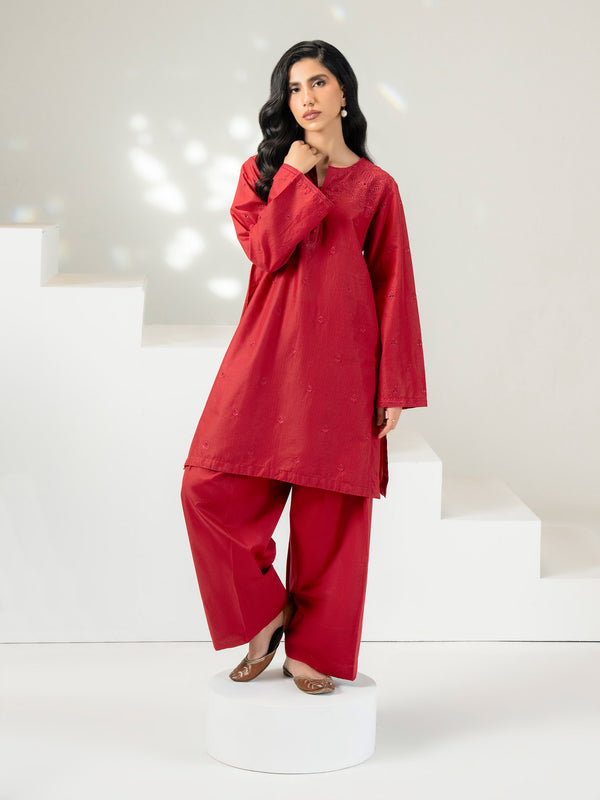 limelight 2 Piece Dobby Suit-Embroidered (Pret)