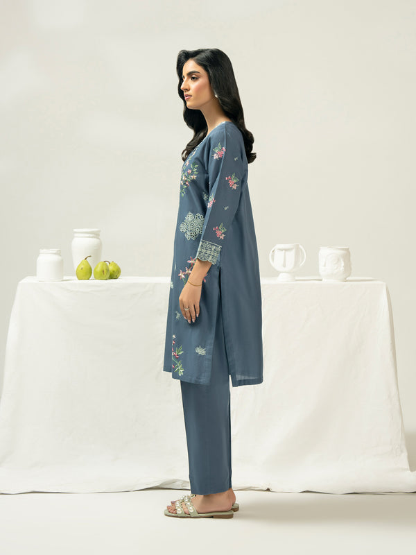 Limelight 2 Piece Dobby Suit-Embroidered (Pret)