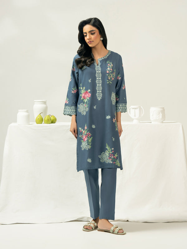 limelight 2 Piece Dobby Suit-Embroidered (Pret)