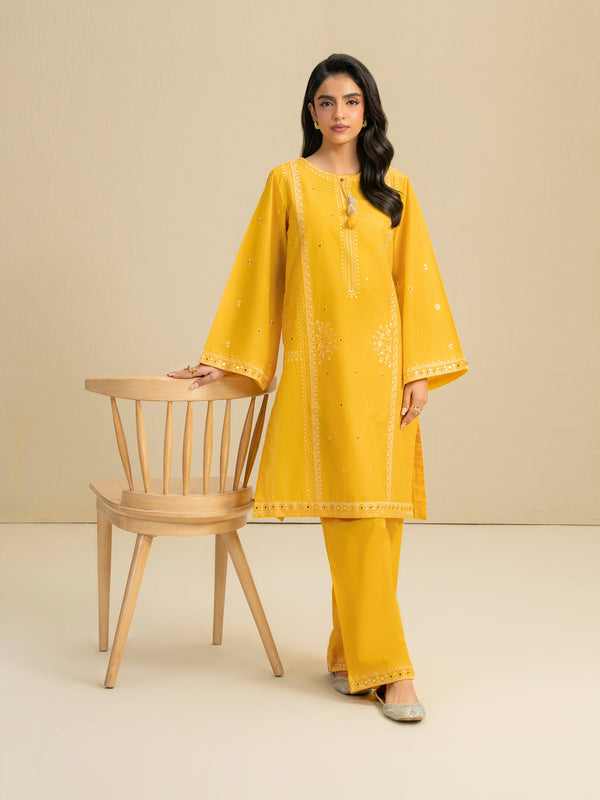 limelight 2 Piece Dobby Suit-Embroidered (Pret)