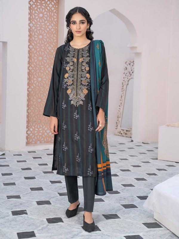 Limelight 2 Piece Embroidered Yarn Dyed Suit