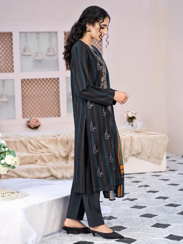 Limelight 2 Piece Embroidered Yarn Dyed Suit