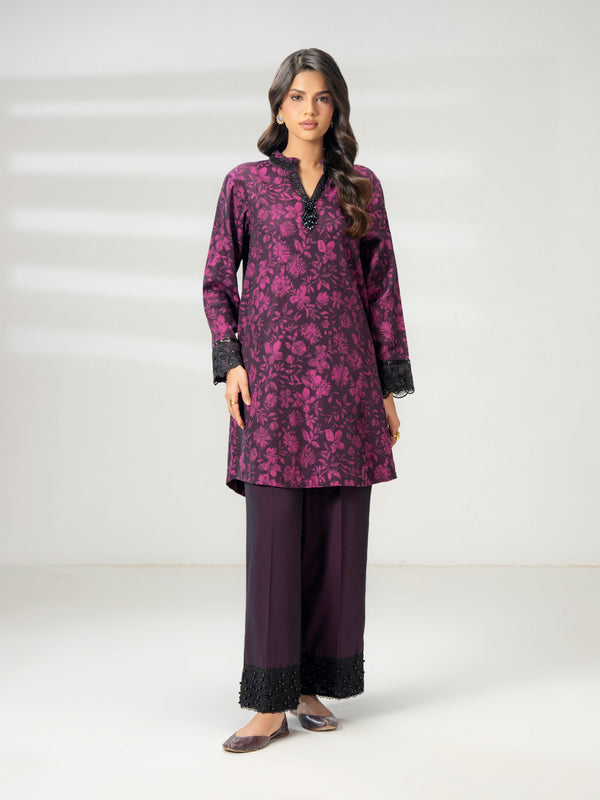 Limelight 2 Piece Jacquard Suit-Embroidered (Pret)