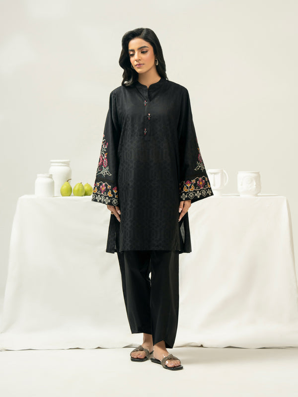 Limelight 2 Piece Jacquard Suit-Embroidered (Pret)