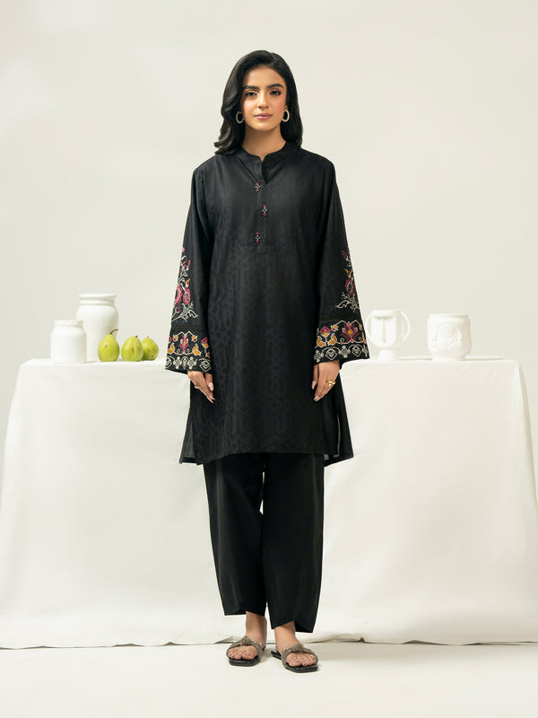 Limelight 2 Piece Jacquard Suit-Embroidered (Pret)