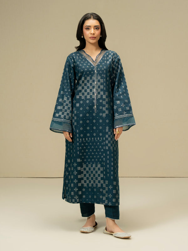 limelight 2 Piece Khaddar Suit-Embellished (Pret)