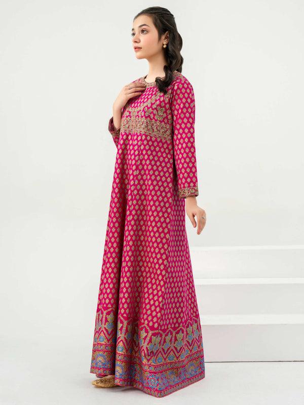 Limelight 2 Piece Khaddar Suit-Embroidered