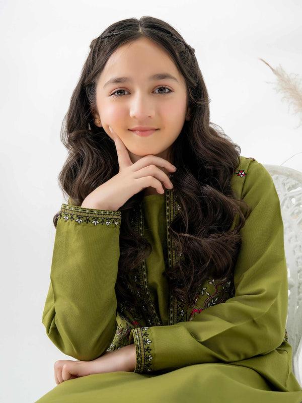 Limelight 2 Piece Khaddar Suit-Embroidered