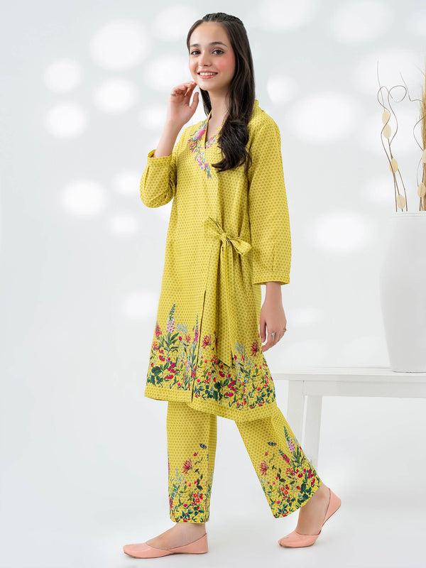 Limelight 2 Piece Khaddar Suit-Embroidered