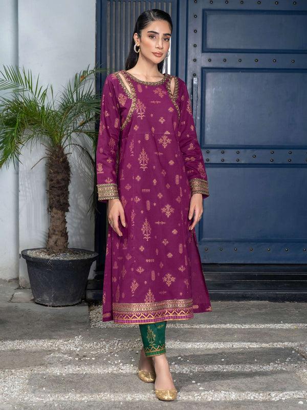 Limelight 2 Piece Khaddar Suit-Embroidered (Pret)