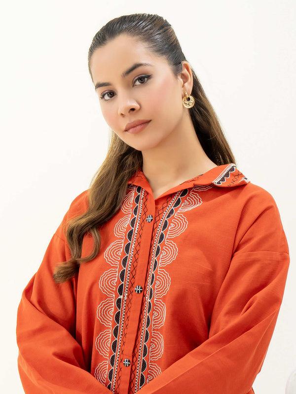 Limelight 2 Piece Khaddar Suit-Embroidered (Pret)