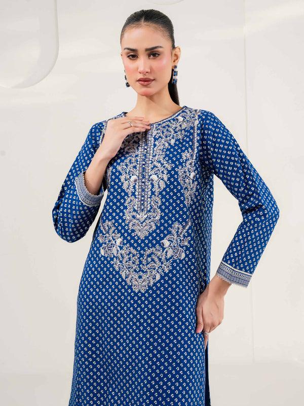 Limelight 2 Piece Khaddar Suit-Embroidered (Pret)