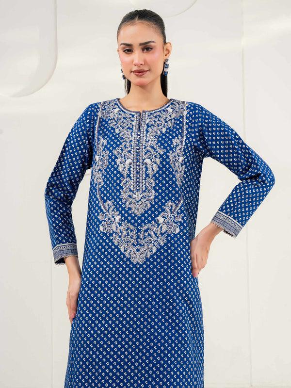 Limelight 2 Piece Khaddar Suit-Embroidered (Pret)