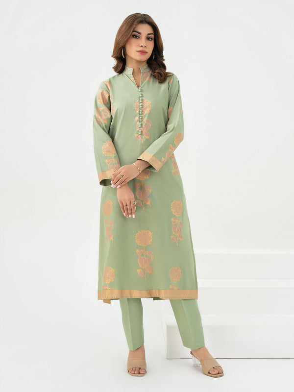 limelight 2 Piece Khaddar Suit-Embroidered (Pret)