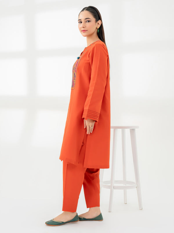 Limelight 2 Piece Khaddar Suit-Embroidered (Pret)